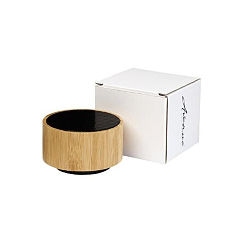 Custom Bamboo Bluetooth Speakers with logo